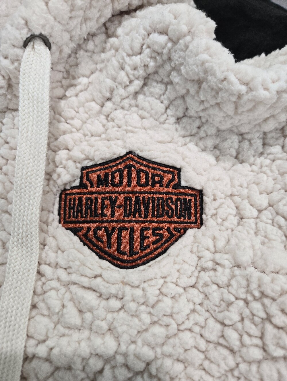 Harley Davidson Fuzzy Sweater - Picture 3 of 7